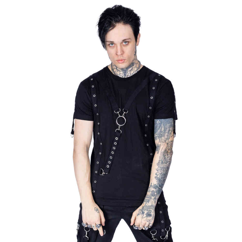 Poizen Industries - Thaddeus Top - Noir